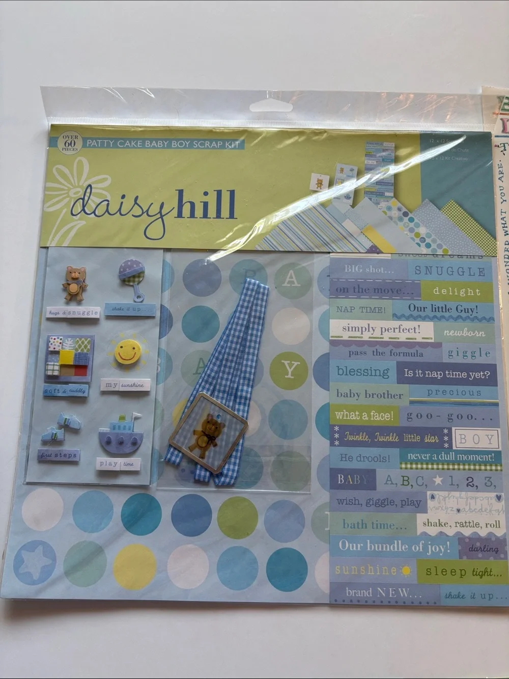 Baby Boy Scrapbook Stickers Baby Boy Scrapbook Embellishment Kit Junk Journal